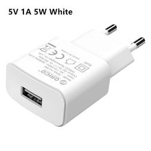 ORICO 5V1A 5V2A USB Charger Travel Wall Charger Adapter 5W 10W Portable Smart Mobile Phone Charger EU Plug Black White Available