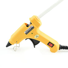 NEWACALOX 20W EU Plug Hot Melt Glue Gun with Free 1pc 7mm Glue Stick Industrial Mini Guns Thermo Electric Heat Temperature Tool